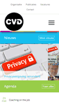 Mobile Screenshot of cvd.nl
